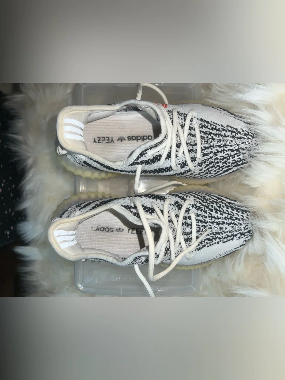 adidas Yeezy Boost 350 V2 Zebra CP9654 Men’s Size 5/Women’s Size 7